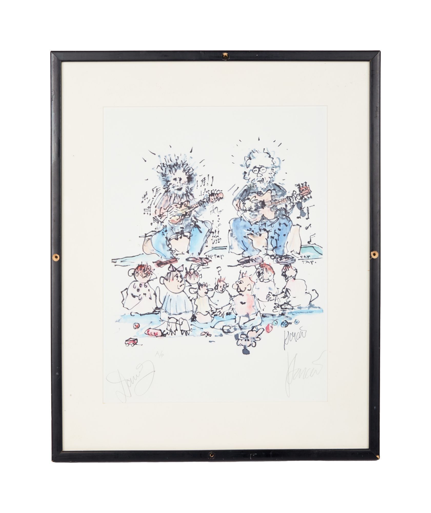 Jerry Garcia | and David Grisman Signed 