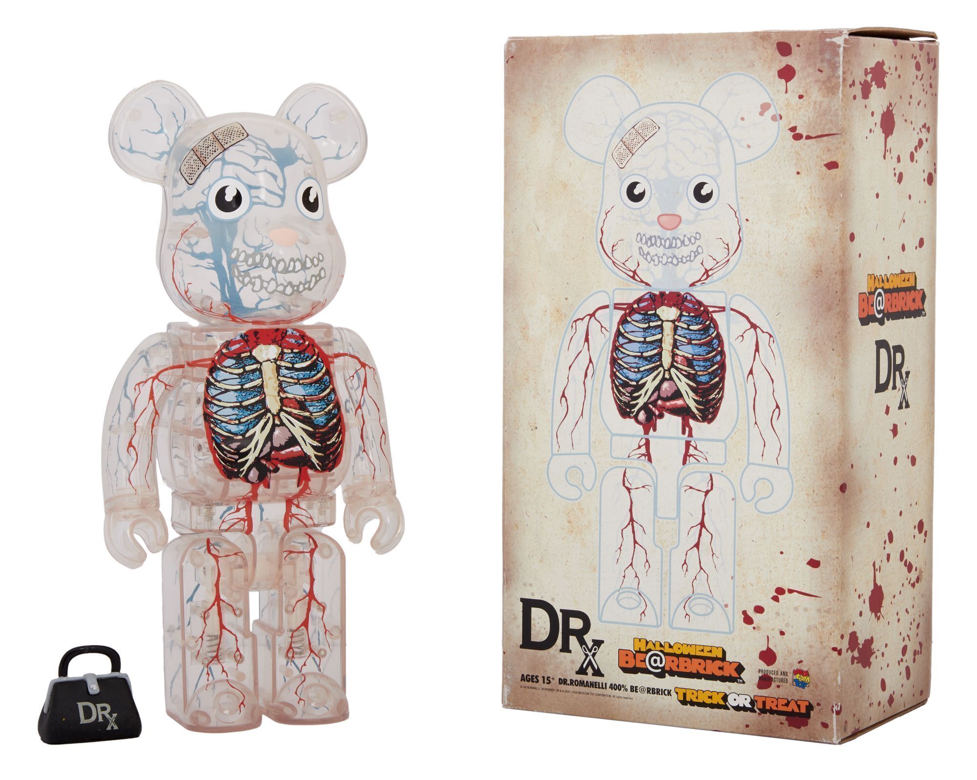 BE@RBRICK DR.ROMANELLI 400% ベアブリック 【公式通販】