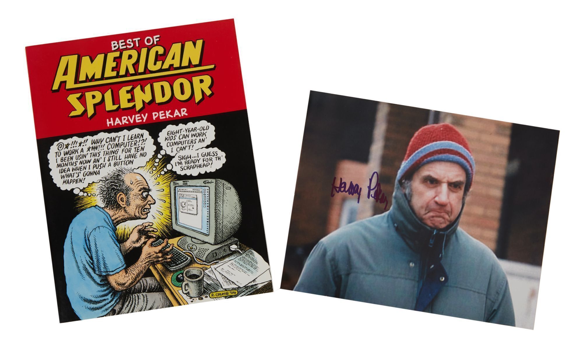 『 AMERICAN SPLENDOR 』HARVEY PEKAR サイン入り AMERICAN SPLENDOR 』HARVEY PEKAR サイン入り