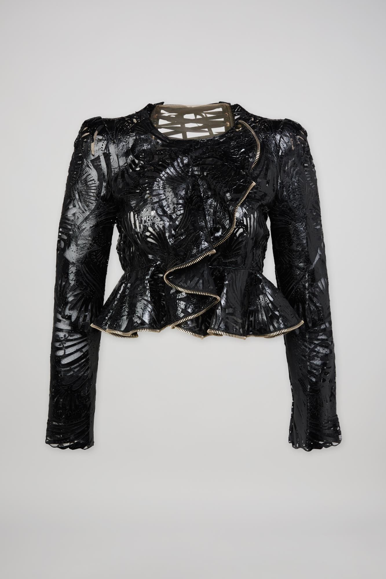 Alexander McQueen | Spring 2012 Sarah Burton Designed Laser Cut