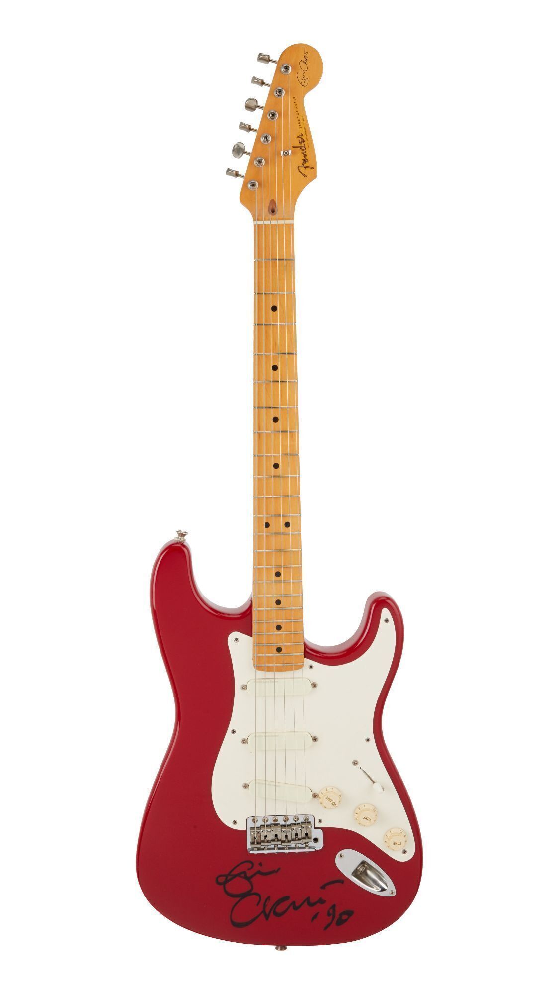 Eric Clapton | Stage Played and Signed Fender Eric Clapton