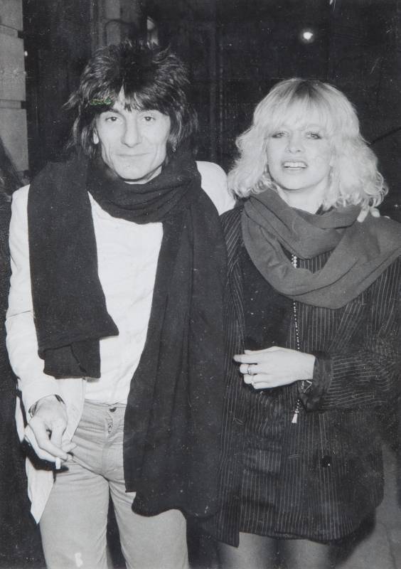 RONNIE AND JO WOOD PERSONAL PHOTOGRAPHS