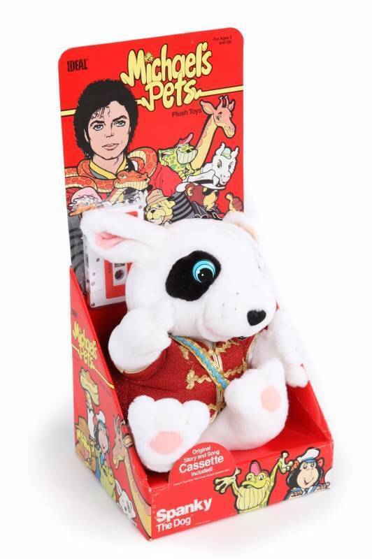 MICHAEL JACKSON SIGNED SPANKY PLUSH TOY