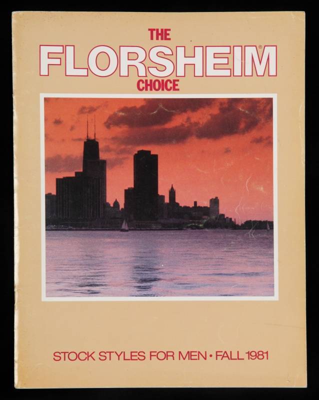 MICHAEL JACKSON SIGNED FLORSHEIM CATALOG
