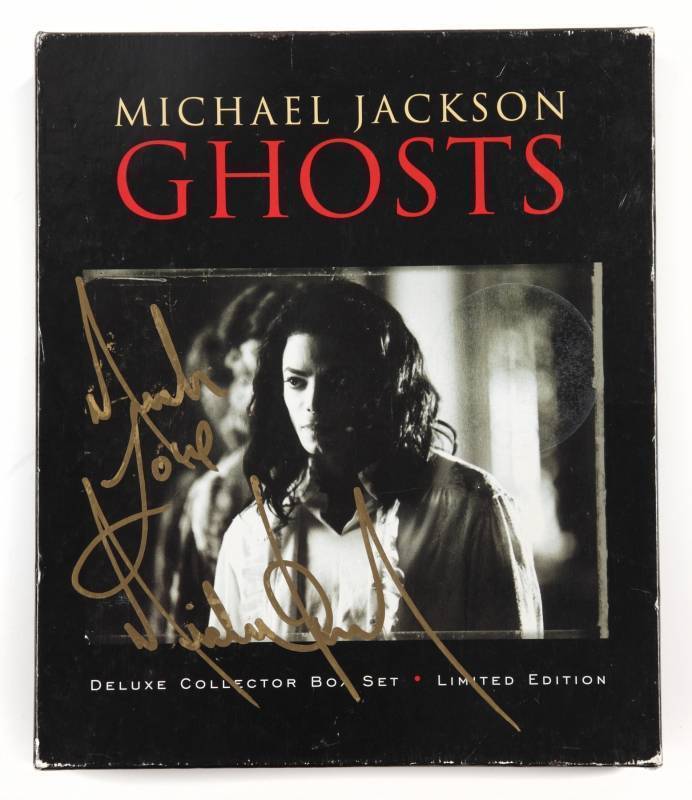 期間限定セール⭐️貴重❣️マイケルジャクソンGHOSTS 限定版ボックスセット MICHAEL JACKSON SIGNED GHOSTS BOX SET