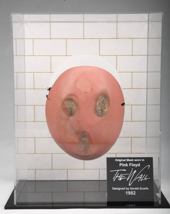 Pink Flo Mask MASK USED IN PINK FLOYD'S THE WALL