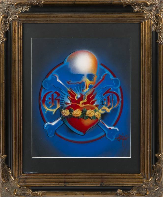 RICK GRIFFIN RECKONING ALBUM COVER PAINTING