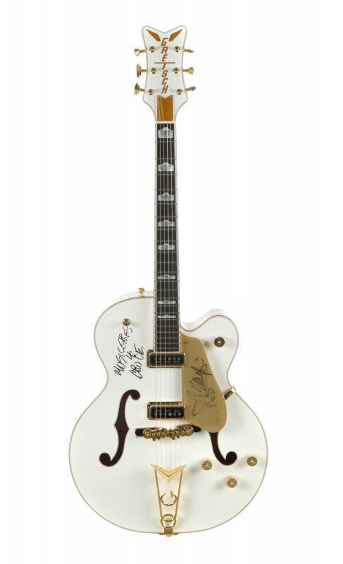 NEIL YOUNG TUNED, STRUMMED AND SIGNED GUITAR
