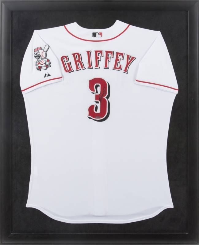 KEN GRIFFEY JR. SIGNED CINCINNATI REDS JERSEY