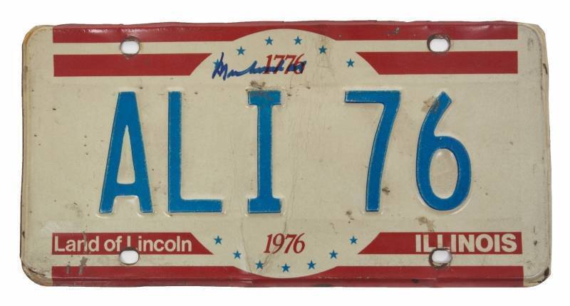 MUHAMMAD ALI OWNED AND SIGNED 