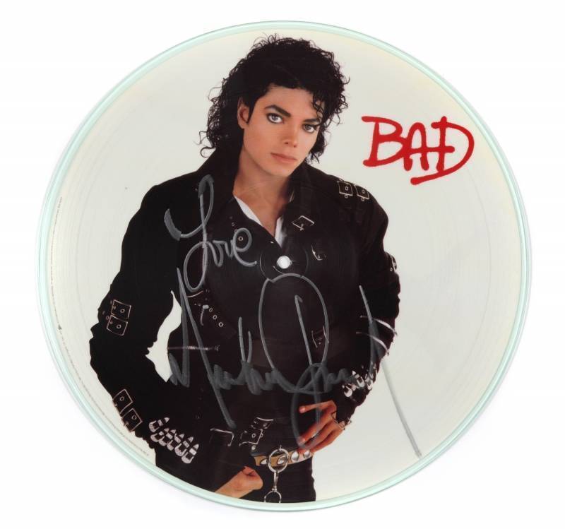 MICHAEL JACKSON SIGNED LP