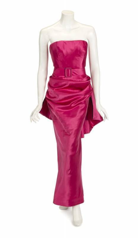 dusty pink dress for wedding Champagne Dusty Pink Wedding Dress with Airy Tulle Skirt