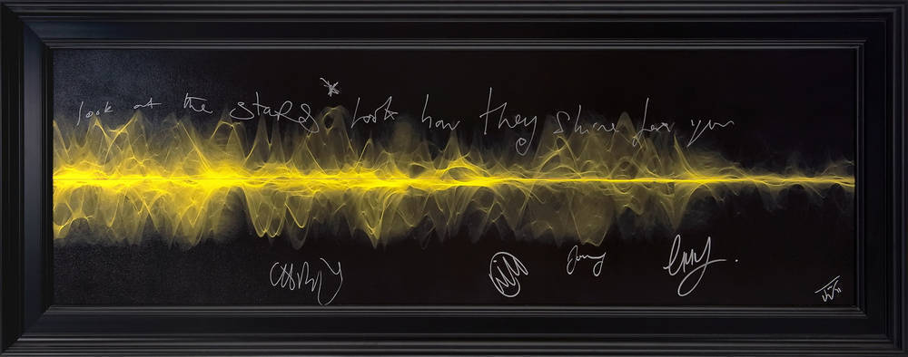 COLDPLAY SIGNED 