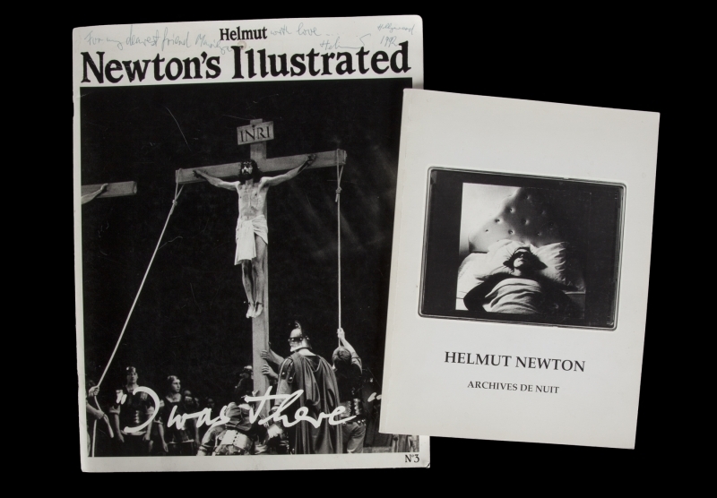 HELMUT NEWTON SIGNED PUBLICATIONS