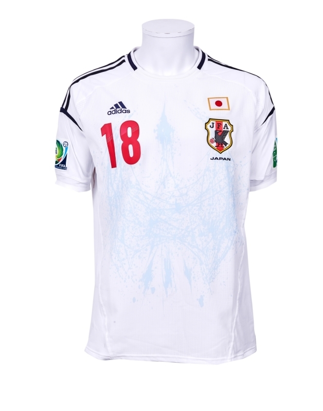 RYOICHI MAEDA 2013 CONFEDERATIONS CUP JAPAN MATCH WORN JERSEY WITH