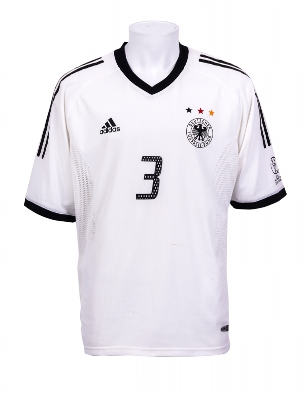 MARKO REHMER 2002 FIFA WORLD CUP GERMANY MATCH WORN JERSEY WITH
