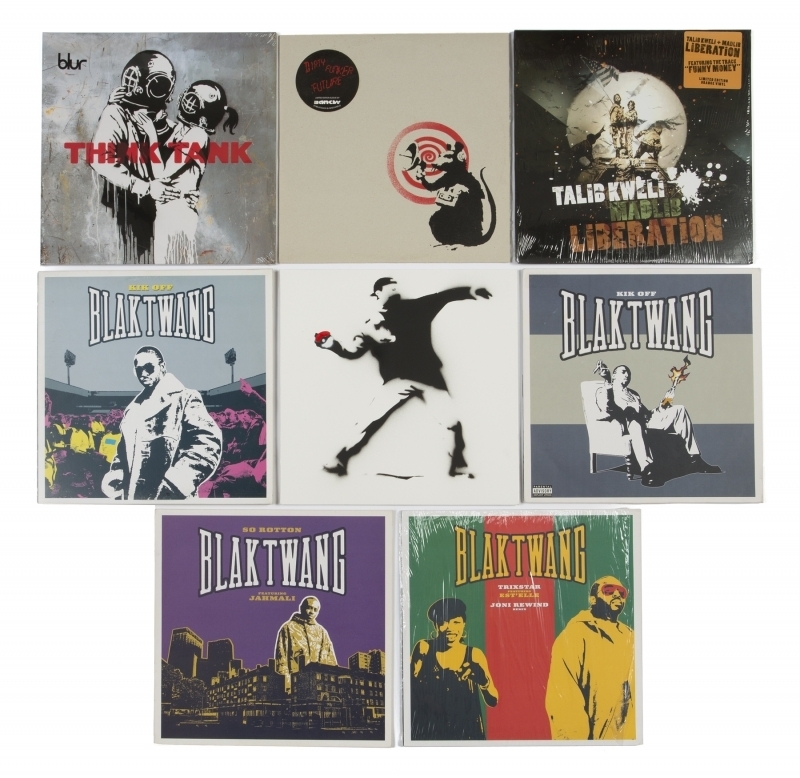 BANKSY ALBUM COVER ARTWORK COLLECTION