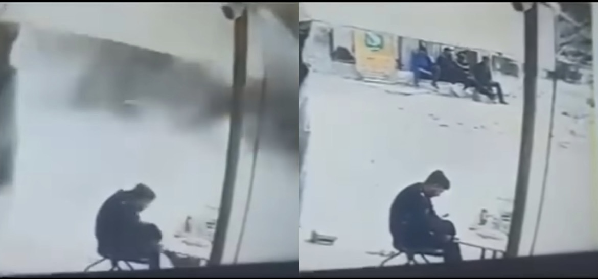 فيديو يظهر استهداف ضباط شرطة في غزة بقصف إسرائيلي رغم وقف إطلاق النار