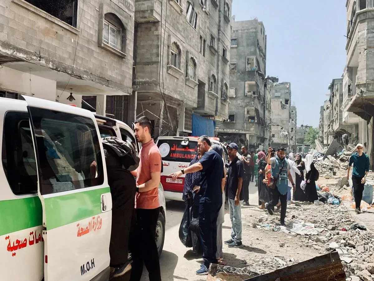 استشهاد شاب بنيران الاحتلال غربي مدينة الزهراء جنوب غزة