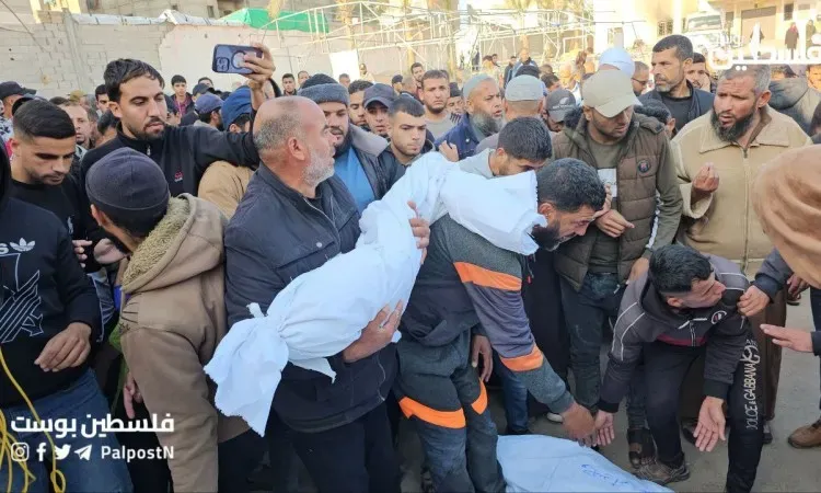 شهيد وإصابات بقصف مسيّرة الاحتلال المواصي غرب خانيونس