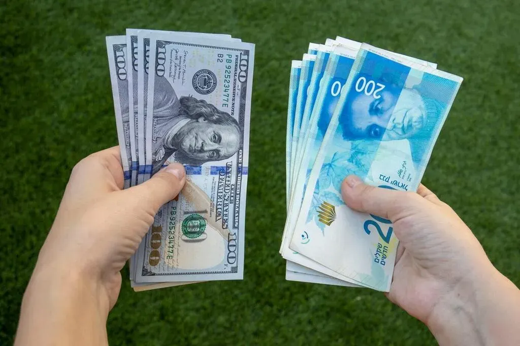 Currency exchange rates against the shekel today, Wednesday