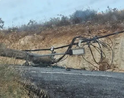Settlers Cut Electricity to a Home South of Nablus