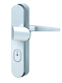 Vollmaterial-Schutzbeschlag Alu F1 ZA Wechsel-Garnitur rund PZ 4026434112177