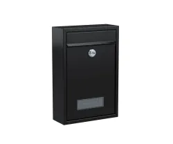 Briefkasten BK100M matt schwarz 4026434170504