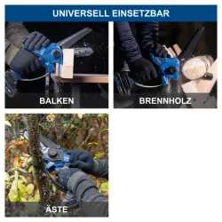 Akku Gehölzschneider BC-PS150-X Set S Scheppach 2220 535