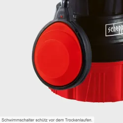 Regenfasspumpe RBP350 scheppach 624 204