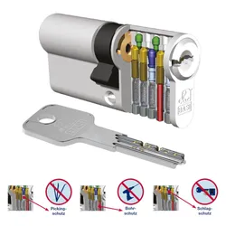 BASI Schließzylinder BM Verschiedenschließend Halbzylinder 3838923627052