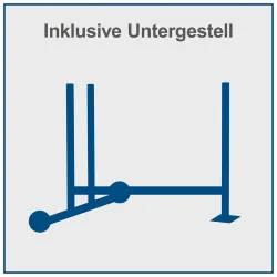 Holzspalter liegend HL760LS Scheppach inkl. Untergestell 2910 684