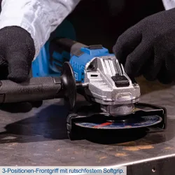 Akku-Winkelschleifer C-AG125-X Scheppach 4046664249030