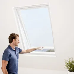 IS Plus Fliegengitter Dachfenster Weiß 130x150cm 9003117034198