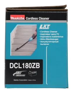 Makita Akku-Hand-und Stielstaubsauger DCL180ZB Schwarz 12294 3099