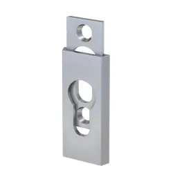 Schutz-Schieberosette eckig Alu F1 4026434077063