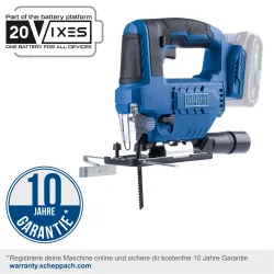 Akku-Stichsäge C-JS220-X Scheppach 18736 5743