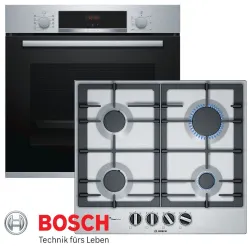 BOSCH Backofen-Set Gas Herdset Einbau Bosch 0654170032608