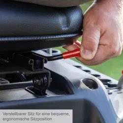Benzin-Aufsitzrasenmäher MR235-61 Scheppach 2708 647