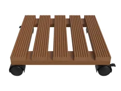 PARKSIDE® Pflanzenroller mit 2 Feststellern Holz braun 26701 8195