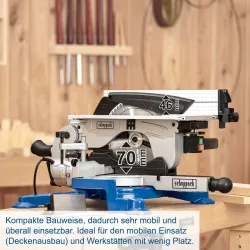 Tisch Kappsäge HM100T scheppach 18722 5738