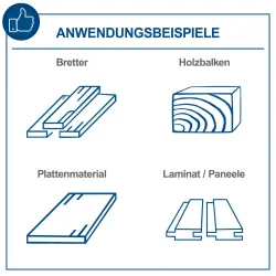 Tisch Kappsäge HM100T scheppach 18724 5738
