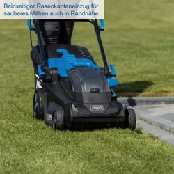 Akku-Rasenmäher BC-MP380-X Scheppach ohne Akku & Ladegerät 4046664217565