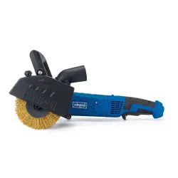 Satiniermaschine MRS1300 Scheppach mit Messingdrahtbürste 4046664245261