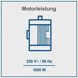 Holzspalter liegend HL460 Scheppach 29252 8881