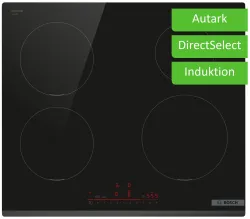 BOSCH Induktions-Kochfeld von SCHOTT CERAN® PIE631HB1E Schwarz 4242005393893