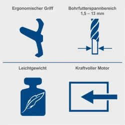 Tischbohrmaschine DP55 scheppach 37132 11286