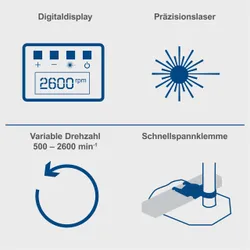 Tischbohrmaschine DP55 scheppach 37131 11286