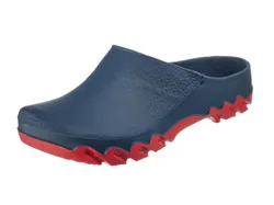 PARKSIDE® Damen Clog Garten navy/rot 4052916922514