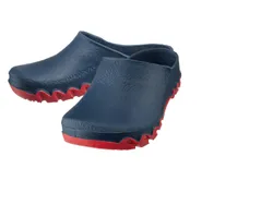 PARKSIDE® Damen Clog Garten navy/rot 4052916922514